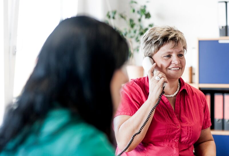DIS-Immobilienverwaltung Andrea Schröter Sachbearbeiterin Instandhaltung Foto: Oliver Killig